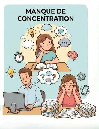 troubles de concentration- Kinésiologue Paris 11